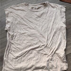 a new day Women's Short Sleeve Tee in Light Beige